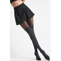Колготки Marilyn Zazu B11 Black-Silver