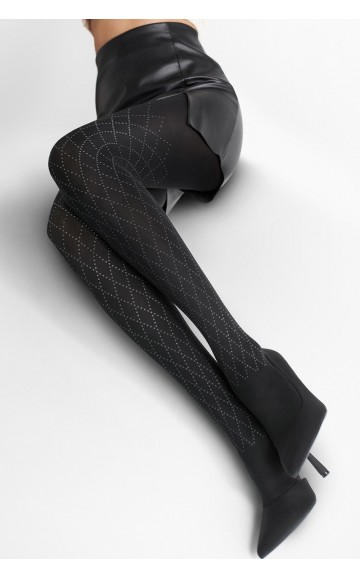 Колготки Marilyn Allure B01 Black-Black