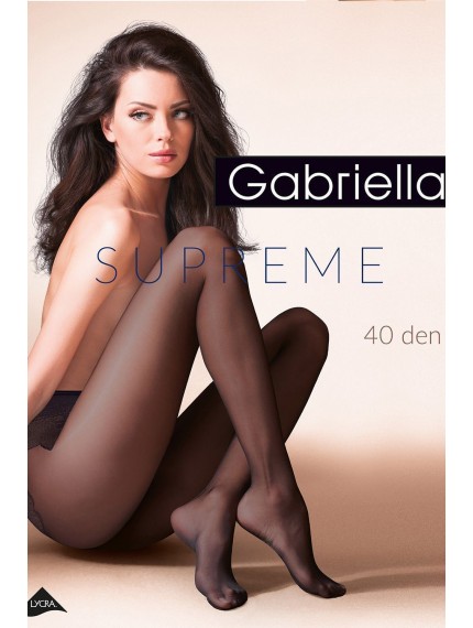 Колготки Gabriella 398 Supreme 40 den Nero