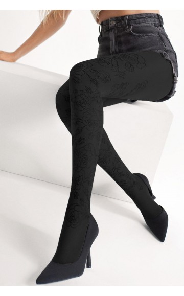 Колготки Marilyn Grace B04 Black-Black