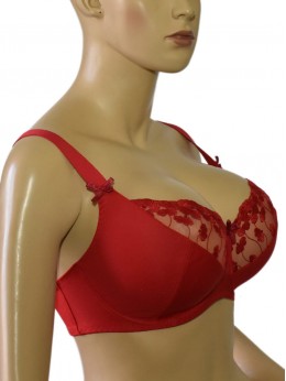 Бюстгальтер Новое Время М-037 Алый