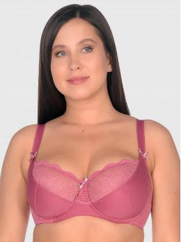 Бюстгальтер Новое Время М-025 Розовый рубин