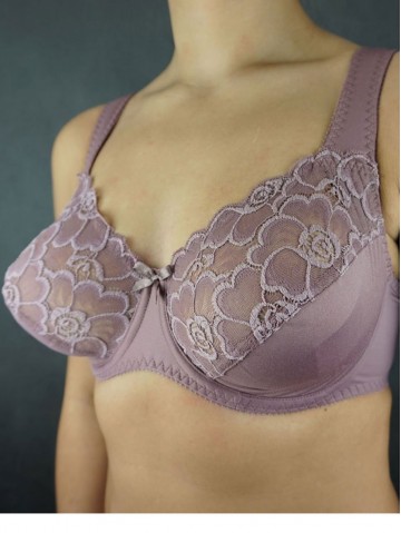 Бюстгальтер Новое Время М-115 Кофейно розовый