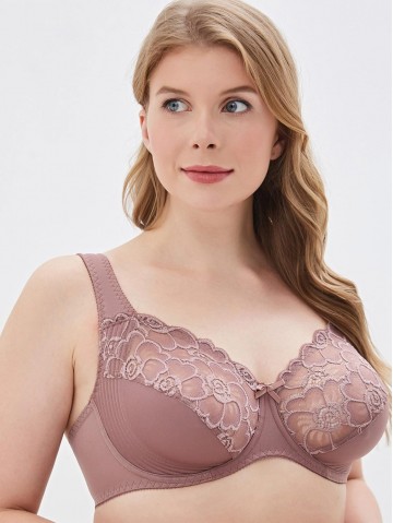 Бюстгальтер Новое Время М-115 Кофейно розовый