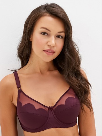Бюстгальтер Новое Время М-065 Сливовое вино