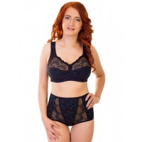 Бюстгальтер Valmira 1101 ROSE Чёрный с серым