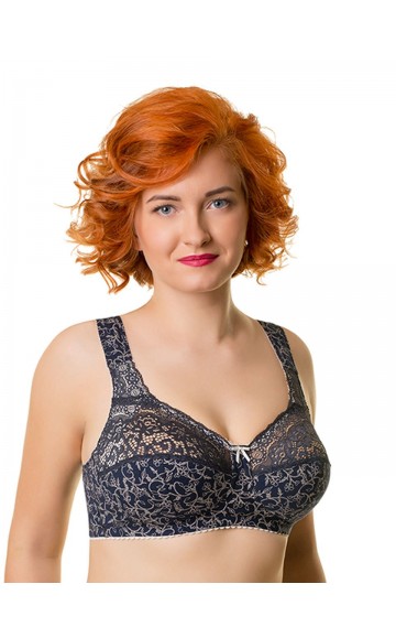 Бюстгальтер Valmira 1101 ROSE Синий с молоком