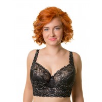 Бюстье Valmira 1144 MILDA Чёрный с серебром