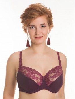 Бюстгальтер Valmira 1126 IRAIDA Рубиновая роза