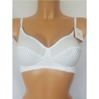 Бюстгальтер Valmira 1103 SILVIJA Белый в крапинку