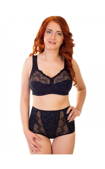 Бюстгальтер Valmira 1101 ROSE Чёрный с серым