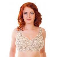 Бюстгальтер Valmira 1121 KLARA Бежевый с чёрным