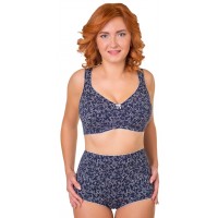 Бюстгальтер Valmira 1121 KLARA Синий с молоком