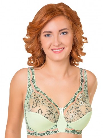 Бюстгальтер Valmira 1113 LAUREN Салатовый с графитом