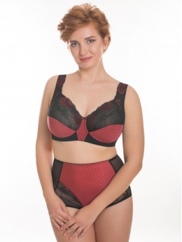 Бюстгальтер Valmira 1112 MARTA Гранатовый в крапинку