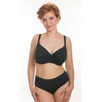 Бюстгальтер Valmira 1203 LAIMA Чёрный в крапинку