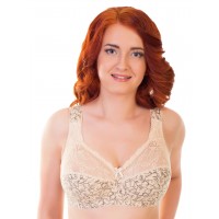 Бюстгальтер Valmira 1101 ROSE Бежевый с чёрным