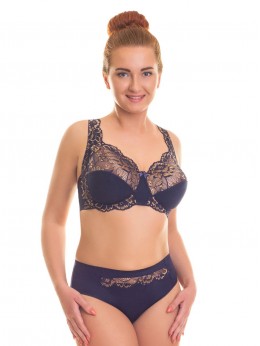 Бюстгальтер Valmira 1113 LAUREN Синий с золотом