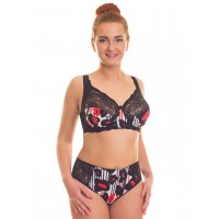 Бюстгальтер Valmira 1113 LAUREN Чёрный мак