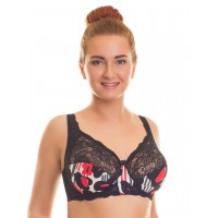 Бюстгальтер Valmira 1113 LAUREN Чёрный мак
