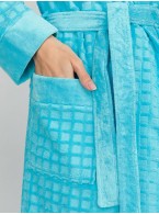 Махровый халат с шалькой Ultra Doux (PM France 742)