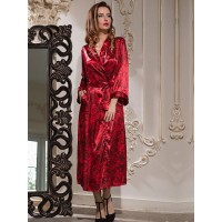 Халат Mia-Amore Carmen 3169 бордо Халат Mia-Amore Carmen 3169 бордо