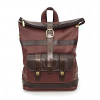 Сумка-рюкзак кожаная бордовая «Тесса» Сумка-рюкзак кожаная бордовая «Тесса»