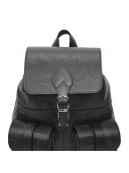 Черный кожаный рюкзак Natalia Kalinovskaya «Черный лебедь»