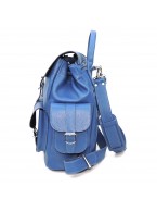 Рюкзак кожаный женский голубой «Морской блюз» Рюкзак кожаный женский голубой «Морской блюз»