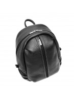Черный кожаный рюкзак «Городской» А4