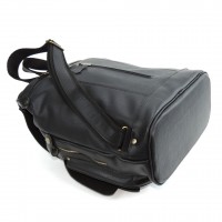 Черный кожаный рюкзак «Габриэль»