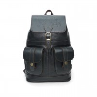 Кожаный рюкзак женский зеленый «Гринто» Кожаный рюкзак женский зеленый «Гринто»
