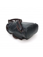 Кожаный рюкзак женский зеленый «Гринто»