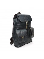 Кожаный рюкзак женский зеленый «Гринто»