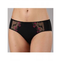 Трусы Lady Lux 0082-80 Черная вышивка