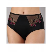 Трусы Lady Lux 0095-80 Черная вышивка