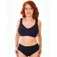 Трусы Valmira 2929 Чёрный с серым