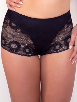 Трусы Valmira 2937 Чёрный с серебром