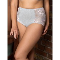 Трусы Valmira 2922 Серый с лотосом