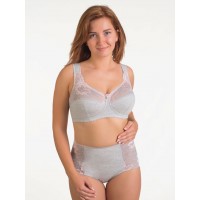 Трусы Valmira 2922 Серый с лотосом