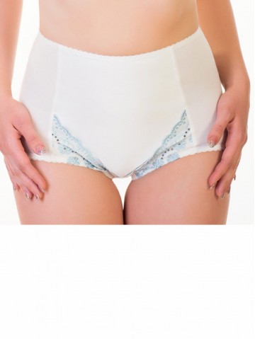 Трусы Valmira 2954 Молоко с голубым