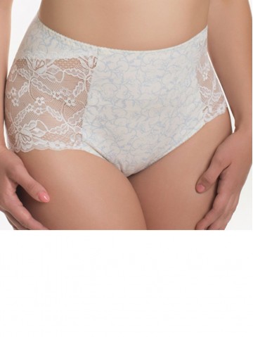 Трусы Valmira 2918 Молоко с голубым