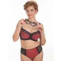 Трусы Valmira 2934 Гранатовый в крапинку