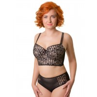 Трусы Valmira 2949 Чёрный с вышивкой