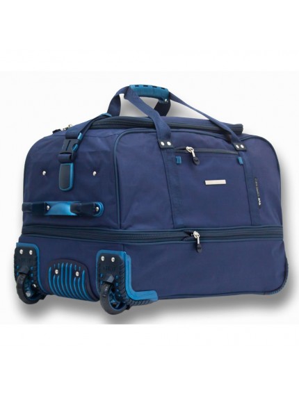 Дорожная сумка на колесах TsV 441.22м синий