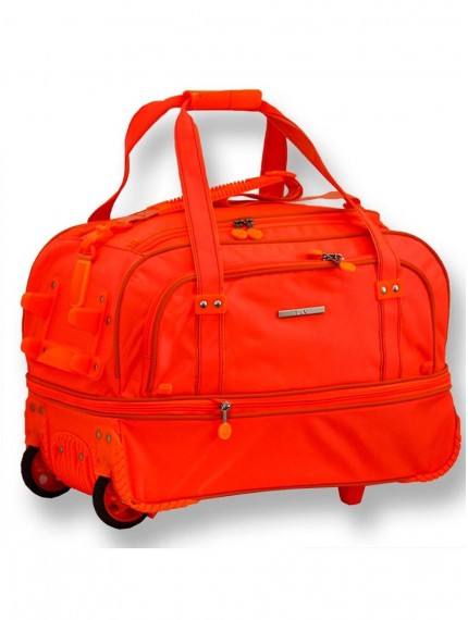 Дорожная сумка на колесах TsV 443.27 апельсин