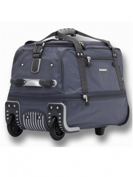 Дорожная сумка на колесах TsV 443,22м серый