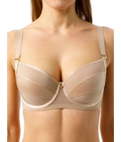Бюстгальтер Coquette Revue PLAIN 82116 Бежевый