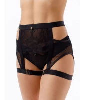 Пояс для чулок Coquette Revue DOTS 66114 Черный