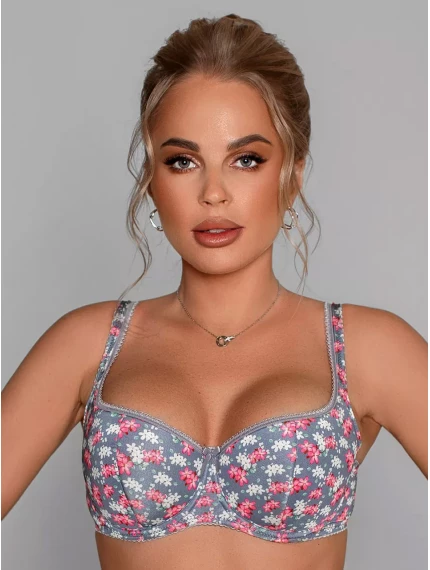 Бюстгальтер Lady Lux 692 Альпийский букет